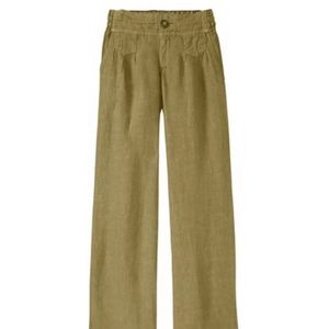 Athleta/boho lagoon linen pants